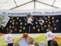 Csabacsüdön bemutatóztak a kick-boxosok