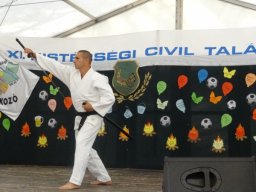 Csabacsüdön bemutatóztak a kick-boxosok