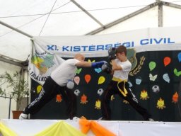 Csabacsüdön bemutatóztak a kick-boxosok