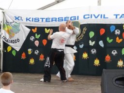 Csabacsüdön bemutatóztak a kick-boxosok